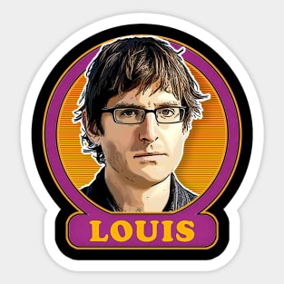 Louis Theroux Sticker